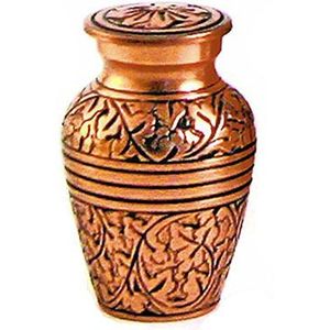 Oak Copper Mini Dieren Urn (0.08 liter)