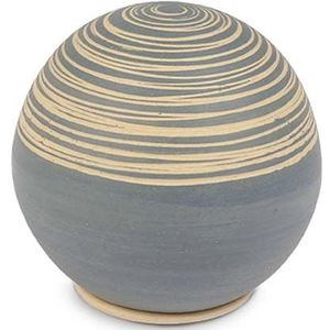 Mini Keramische Bol Urn Grey Slib (0.25 liter)