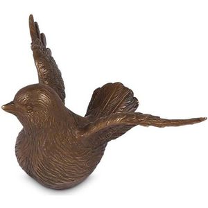 Bronzen Mini Dierenurn Vogeltje (0.05 liter)