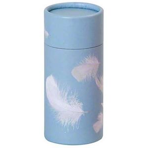 Mini Bio Eco Urn of As-strooikokertje Baby Blauw (65 gram)