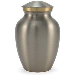 Kleine Pewter Classic Dierenurn (0.65 liter)