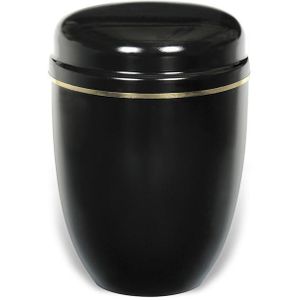 Design Urn met gouden sierrand (4 liter)