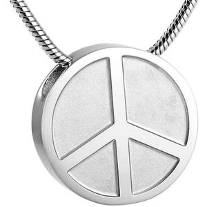 As Sieraad Peace Teken, inclusief Slangencollier