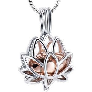 Lotus Ashanger, Rozegouden Micro Urntje en Slangencollier