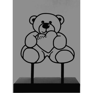 Middelgroot Gedenkaltaar Urn Teddybeer (1.8 liter)