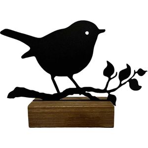 Mini Dieren Urn Vogeltje, inclusief Glazen Aspotje (10 ml)