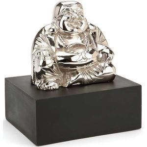 Infinity Art - Happy Buddha - Urn - 3.2 liter - Zwarte Aluminium Asbox