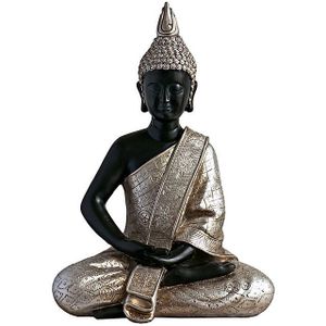 Extra Grote Thaise Meditatie Boeddha Urn (4 liter)