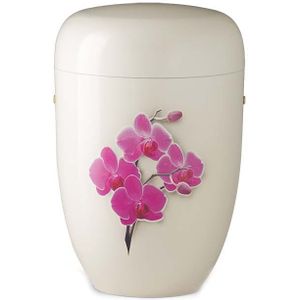 Design Urn Roze Orchidee op Wit (4 liter)