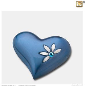 LoveUrns Design Hart Urn Nirvana Azure (0.05 liter)