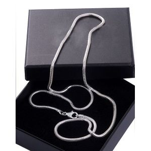 Zilver Slangen Collier Large