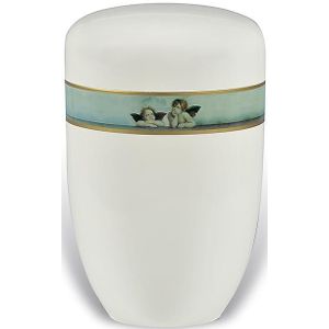 Design Urn met Decoratieband Cherubijnen (4 liter)