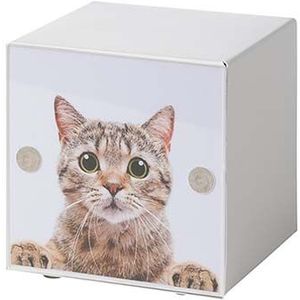 Metalen Photocube Katten Urn Matwit Small (1 liter)