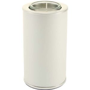 Urn met Waxinelichtje Pearl White (0.35 liter)