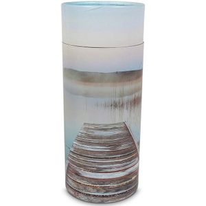 Grote Bio Eco Urn of Strooikoker As Verlaten Steiger (3 liter)