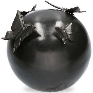 Grote Bronzen Bol Urn met Vlinders (3 liter)