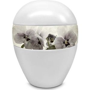Kleine Porseleinen Pot Urn Orchidee&euml;n (0.6 liter)
