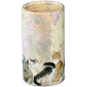 Kleine Bio Eco Urn of Strooikoker As Katten (0.38 liter)