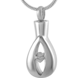 RVS Ashanger Open Traan Hartje, inclusief Collier