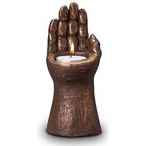 Mini Asbeeld Handje met Lichtje (0.1 liter)