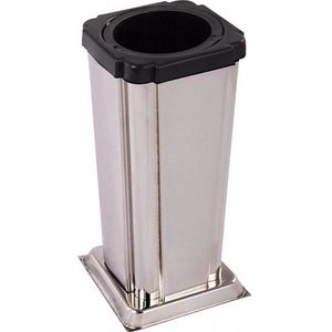 RVS Grafvaasje - Zilverkleur