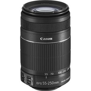Canon EF-S 55-250 mm F4.0-5.6 IS II 58 mm filter (geschikt voor Canon EF-S) zwart