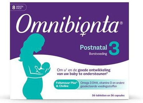 Omnibionta - Postnatal 3 - Vetzuren - 56 Tabletten + Caps