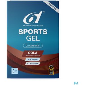 6d Sports Gel Cola + Caffeine 6x45ml