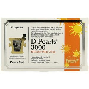 Pharma Nord D-Pearls 3000 IU 80 Capsules