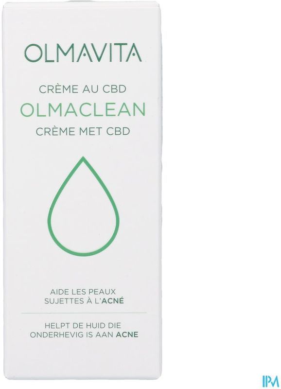 Olmaclean - Creme - 50ml - CBD - Acne