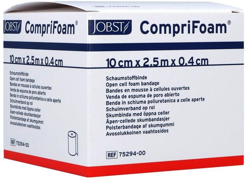 Comprifoam - Zelfklevend Verband - 10cm X 2,5m - 0,4cm Dikte
