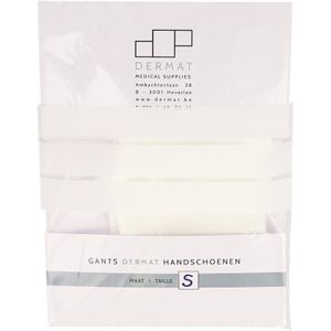 Dermat Handsch 2 Small 100% Katoen