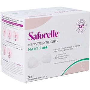 Saforelle Menstruatiecups Pack Comfort 12h T2