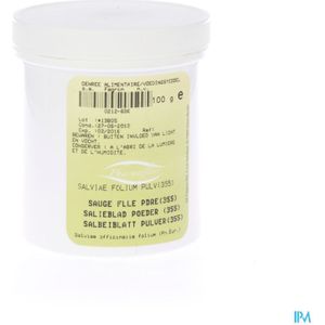 Salie Blad Poeder 100g Fag