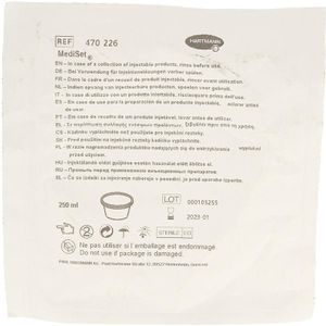 MediSet - Gegradueerde Kom - Transparant - 250 ml