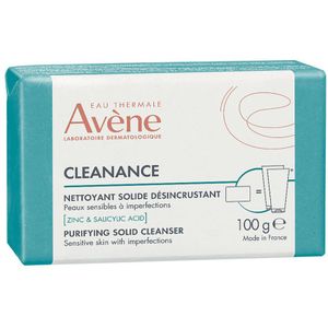Avène Cleanance Reinigend wasblokje, Vette huid, Onzuiverheden 100g