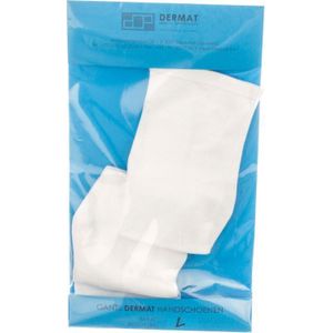 Dermat Handsch 2 Large 100% Katoen