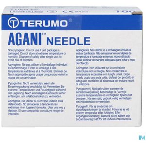 Terumo Naald Agani 24g 1 Rb Paars 100