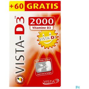 Vista D3 2000 Promo Smelttabl 120 + 60 Gratis