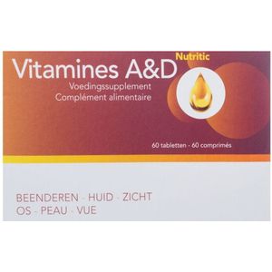 Nutritic Vitamines A & D 60 Tabletten