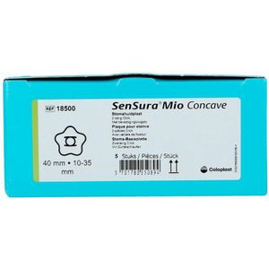SenSura Mio Concave - Huidplaat - 10-35mm - 5 Uiteinden