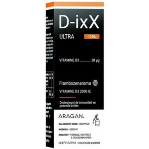 D-ixX Ultra 2000 IU Druppels 10ml
