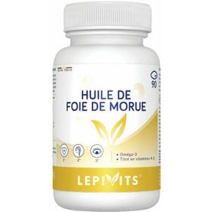 Levertraanolie Caps 90 Lepivits