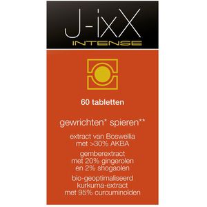 J-ixX Intense Voedingssupplement Spieren en Gewrichten 60 Tabletten