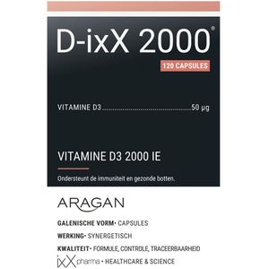 D-ixX 2000 IU 120 Capsules