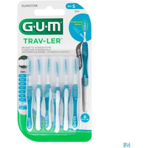 Gum Trav-Ler Interdentaal Borsteltje 1,6mm 6 Stuks