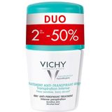 Vichy Deo Anti-Transpiratie Roller 48u Duo 2x50ml