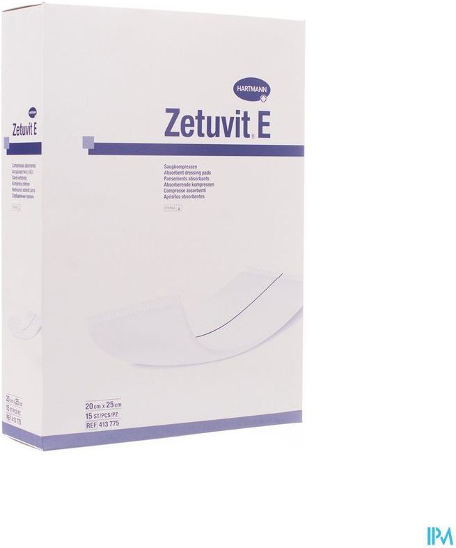 Gaaskompressen - Blauw - Absorbant - Non Adhérent