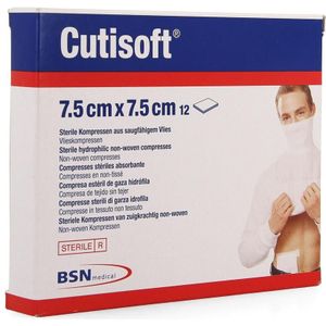 Cutisoft 7,5cmx7,5cm 12 Leukoplast