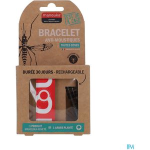 Manouka Armband Teens A/muggen Typo